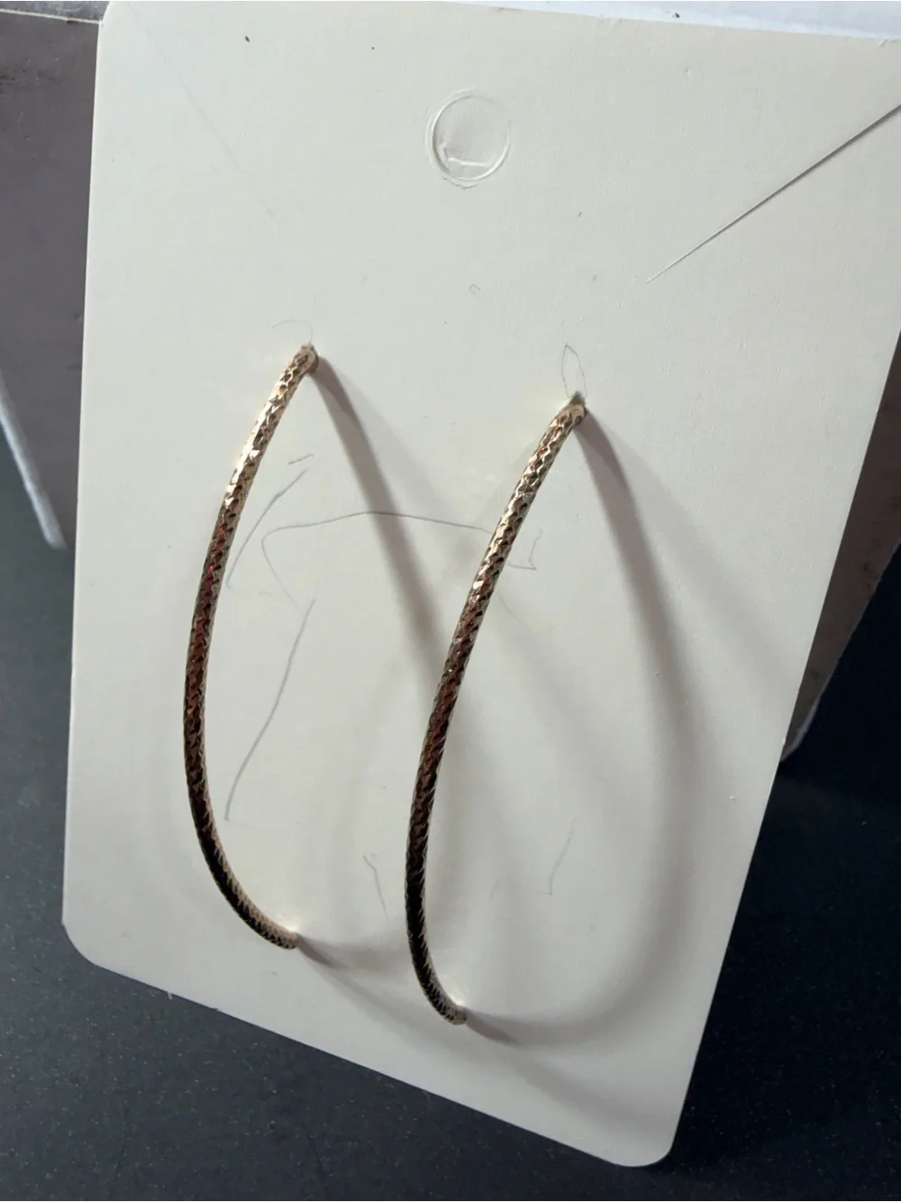 925 Italy Dyadema Sterling Silver Hoop Earrings